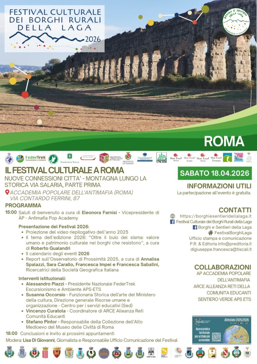 locandina festival borghi della laga